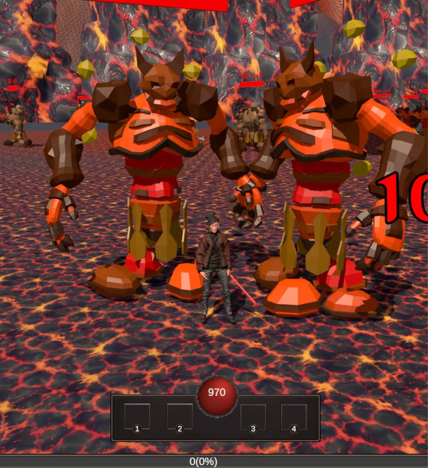Lava Enemy - 2