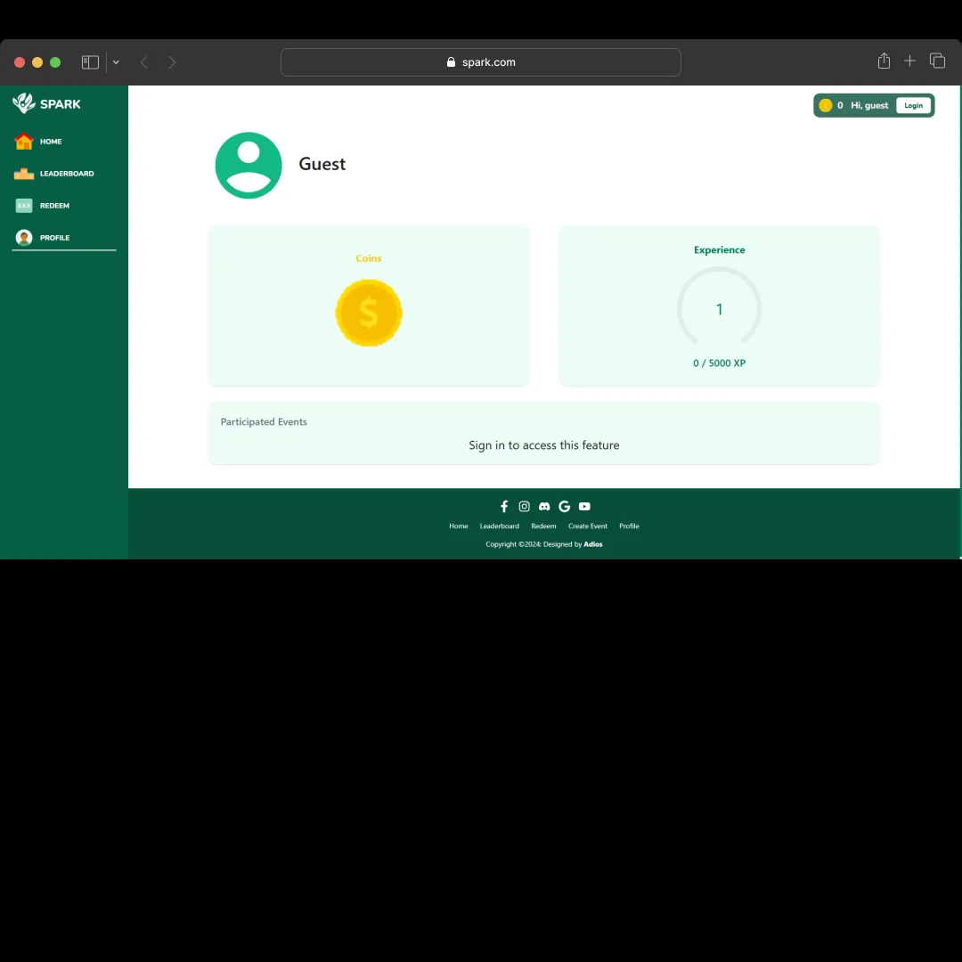 Profile Page